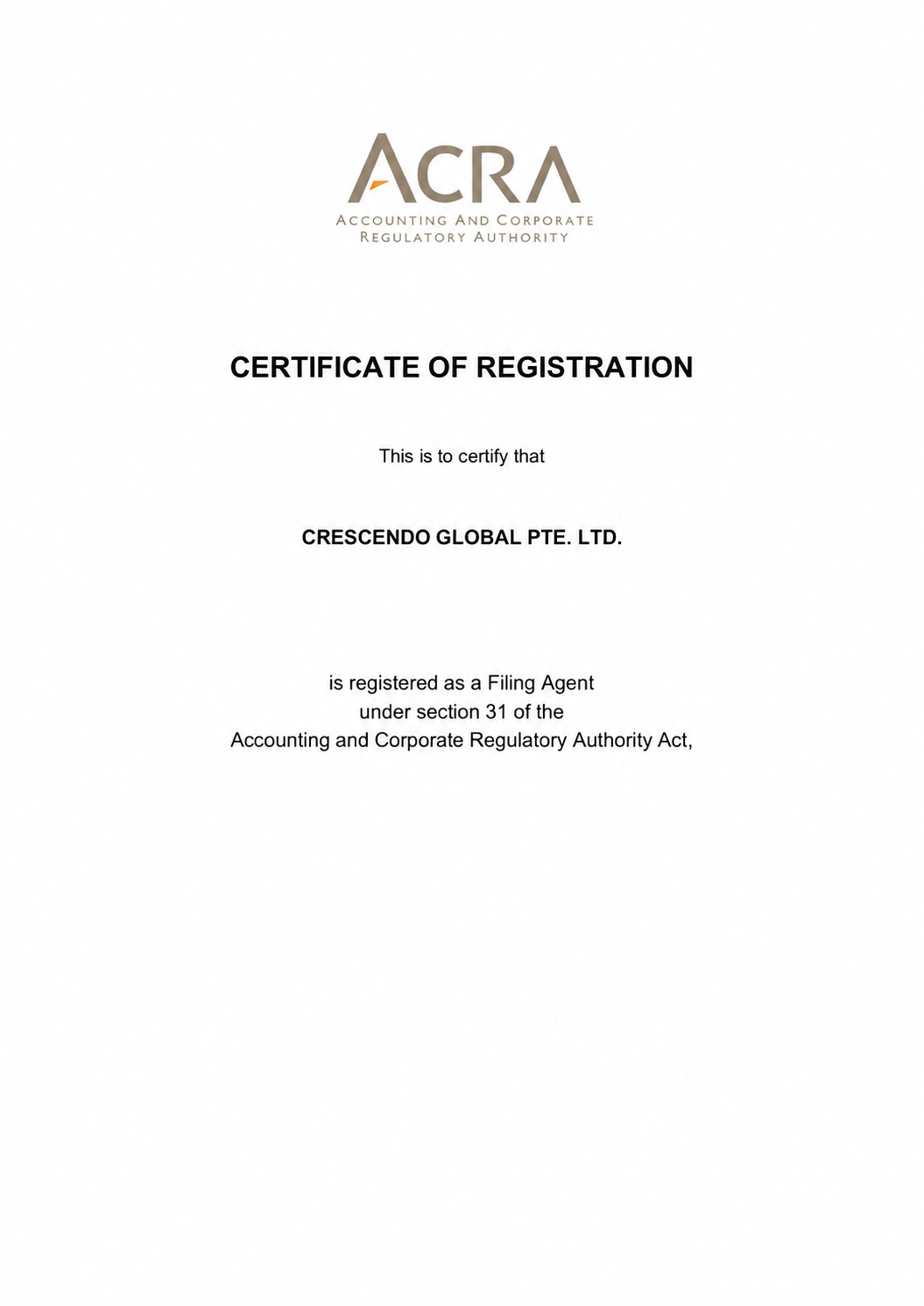 已去除号码的企业申报代理注册预览